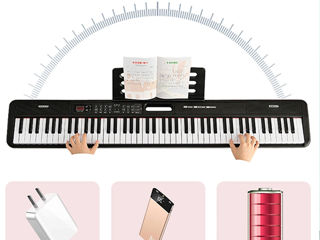 Синтезатор 88 клавиш portable 88035, новые, гарантия, бесплатная доставка по молдове, рассрочка foto 18