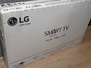 Новый LG 43d SMART TV UHD FULL HD LCD. Диагональ 109см. Гарантия foto 9