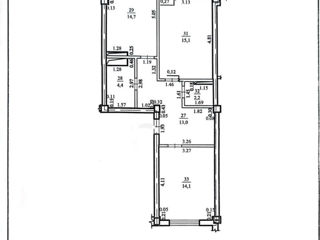 Apartament cu 2 camere, 68 m², Ciocana, Chișinău