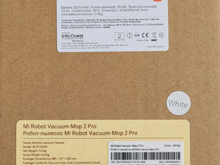 Xiaomi Mi Robot Vacuum Mop 2 Pro White foto 3