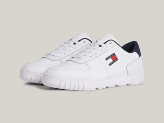 Tommy Hilfiger Essential Leather Cupsole Trainers foto 1