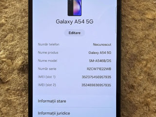 Samsung Galaxy A54 5G - foarte bun foto 3