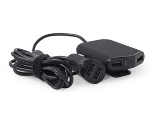 Încărcător Auto USB, 4 porturi, 9,6A (EG-4U-CAR-01)