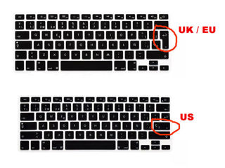Силиконовая накладка для клавиатуры Apple MacBook (с русскими буквами) фото 6