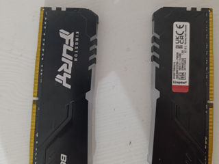 Hyper x Fury 8x2gb 3200Mhz preț pentru două! foto 2