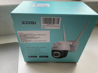 Cameră de securitate wireless ZOSI 5MP 3K în aer liber foto 10