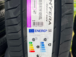 2 шины/ 2 anvelope 235/55 R19 Nexen N`fera Sport Suv/ Доставка, livrare toata Moldova 2024 foto 1