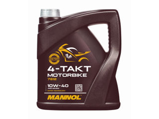 Ulei pentru motociclete MANNOL 7812-4 4-Takt Motorbike 10W-40 4L