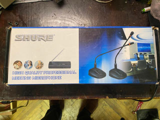 Радиомикрофон настольный для конференций Shure SH-300 foto 4