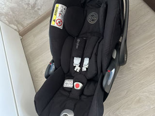 Cybex Cloud Z I-size с раскладывающимся механизмом и боковой защитой, на коляску Cybex, Stokke и др. foto 3