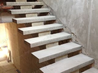 Scari din beton лестницы бетонные, foto 10