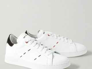 Kiton Сontrast-Stitching Low-Top sneakers. Размер 42,5. Новые. Оригинал.