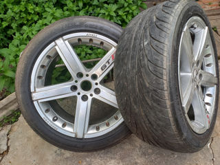 Диски "момо" и резина " NANKANE ULTRA SPORT" R17 215/50  фото 2