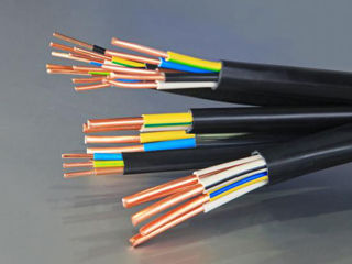 Электрические кабеля/провода.Cabluri fire electrice.NYM, HXH, VVGngLS , PVS, SIP, ВВГ, ПВС, КГ, СИП foto 1