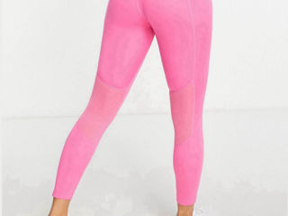 Nike Running Swoosh logo 7/8 leggings in pink foto 2
