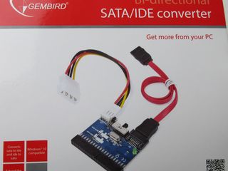 SATA-IDE-2 Bi-directional SATA/IDE converter, Gembird - $3 foto 1