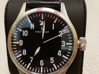 Часы STEINHART Nav.B-Uhr 44 Soprod A10 Premium. пилоты, авиаторы. тактические часы