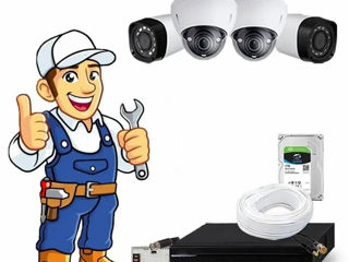 Reparatii si intretinere supraveghere video, interfoane, control acces, alarme, camere video. foto 6