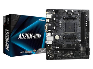 Placa de bază ASRock A520M-HDV (AM4) foto 1