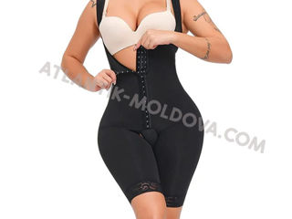 Lenjerie corectoare tip body cu corset LEFUN foto 14