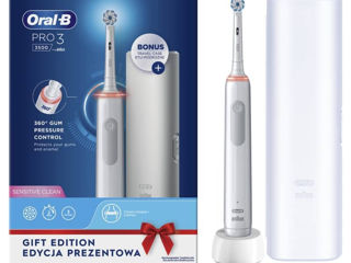 Oral-b series bluetooth, oral-b pro 3 + case de la 400lei foto 4