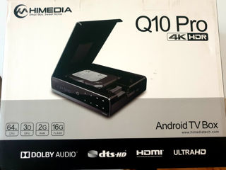 Медиаплеер Android TV Box. Himedia q10 pro 4K .HDD 1500 Gb.