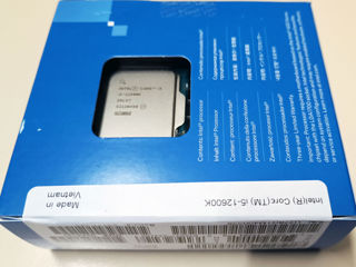 Intel Core i5-12600K Box (запечатан)- 10-ядерный процессор с тактовой частотой 3700 MHz foto 2
