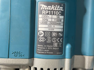 Фрезер makita rp 1110 cj с чемоданом macpak mașină de frezat foto 7