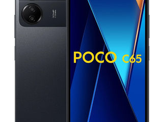 Se  vinde / продам Xiaomi Poco C65 Black (8GB + 128GB) Global ROM,50MP Triple Camera / NEW