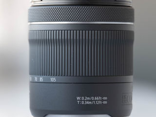 Canon RF 24–105mm F4-7.1 IS STM Bălți foto 3