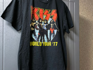 Kiss tour 77 винтажная оригинальная футболка размер M foto 3