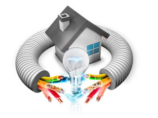 Electrician, lucrari de electrificare. conectarea generatoare  электромонтажные работы.!!! foto 8