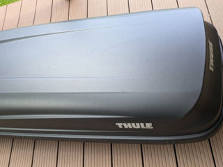 Portbagaj pe acoperis ( auto box )  Thule pacific 600. foto 5