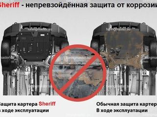 Metal Защита картера Sheriff и в будущем защита N 1 Auto scut Covorase auto Unidec Protectie motor. foto 7