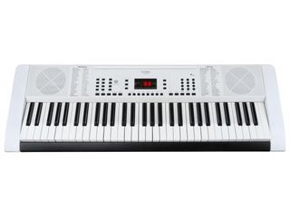 Pian portabil pentru incepatori FunKey 61 Edition White