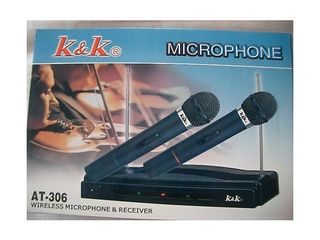 Set 2 Microfoane Wireless cu unitate receptor/microfone fara fir pentru Karaoke/petreceri ! фото 2