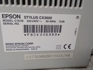 Epson cx3600 принтер/сканер/копир foto 4