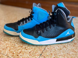 Nike Air Jordan SC-3 Black Powder Blue – mărimea 39, preț avantajos! foto 2