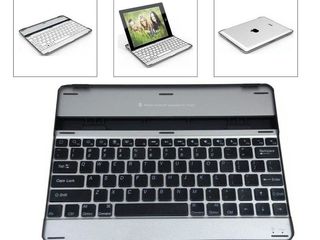 Клавиатура-кейс блютуз для iPad- 299 Lei! (Bluetooth aluminium keyboard for iPad) foto 2