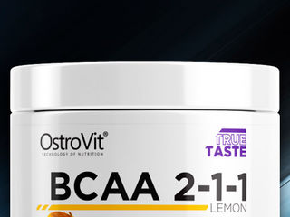 Bcaa 2 1 1 200gr всего 190 лей-польша ostrovit 400гр 330 лей foto 1