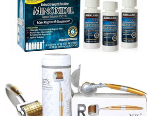 Promotie - Minoxidil Kirkland + Derma Roller foto 1