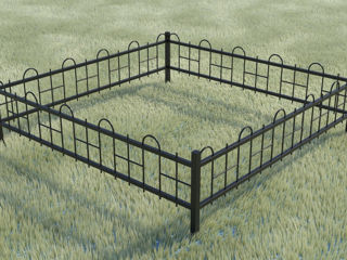 Gard metalic pentru cimitir, de la producator. Calitate garantata.