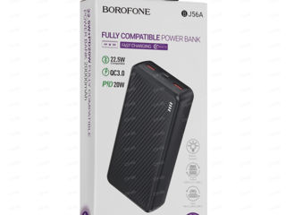 Power Bank Borofone BJ56A   20000 mAh  черный 22.5w