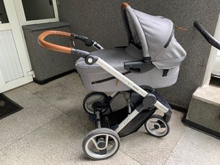 Коляска Mutsy Evo два в одном + car seat + зимний конверт + зонт foto 3