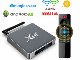 TV BOX X96 X9 Android 9 Amlogic S922X 4G/32GB 2.4G & 5G foto 2