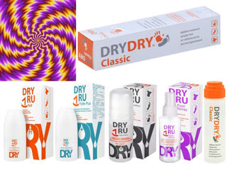 Dry Dry, DryRU-Победа над потом ! 100% Original. Производство Швеция.  Цена от 180 лей. Доставка РМ