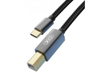 XO GB010B Type-c to USB B printing data cable 1.5M foto 1
