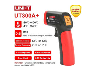 Termometru pirometru infrarosu UNI-T -20С +400С UT300A+ foto 5