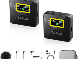 BALILA 2.4Ghz Mini Wireless Lavalier Microphone