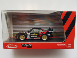 Tarmac Works & Schuco Porsche 911 (993) GT2 JGTC Taisan Starcard foto 2